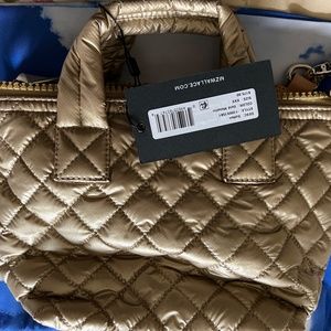 MZ Wallace micro sutton gold